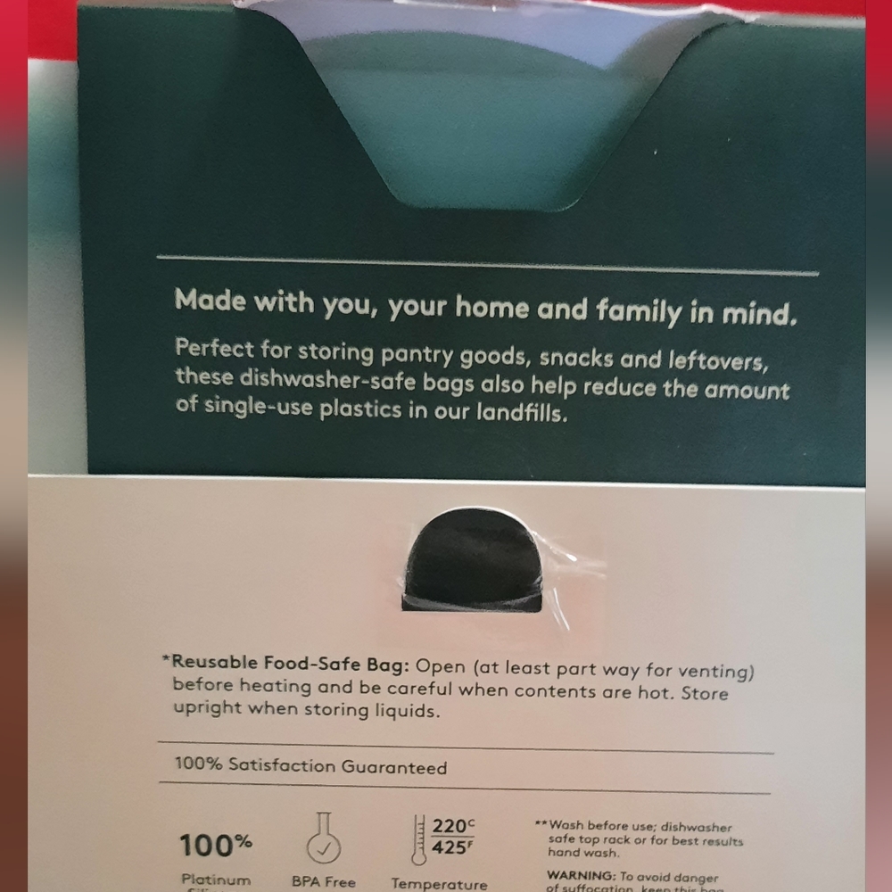 Ever Spring Reusable Food-Safe Bag - Picture 4 of 4